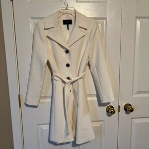 Le Chateau, off white pea coat
